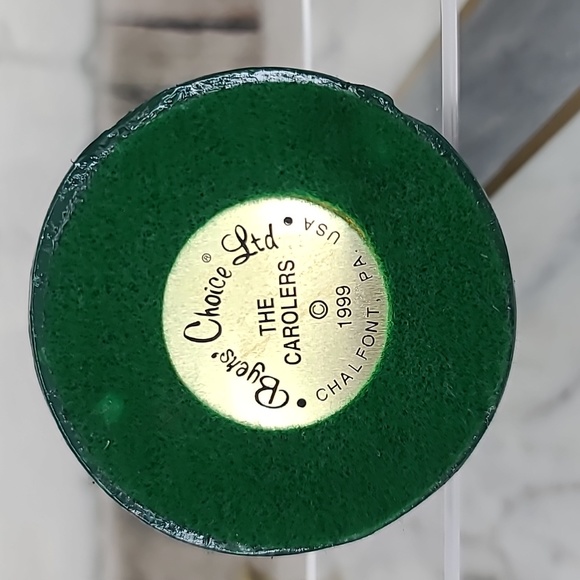 Byers' Choice Carolers 1999 Fruit Vendor with Fruit Cart Vintage - Picture 17 of 17